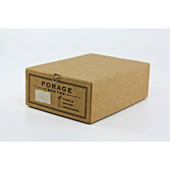 Forage Haberdashery Bow Tie - Beige/Sand color - fits‎ neck sizes 14-18 - Picture 5 of 5